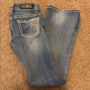 Rock & Roll Cowgirl jeans girls/youth size 8
